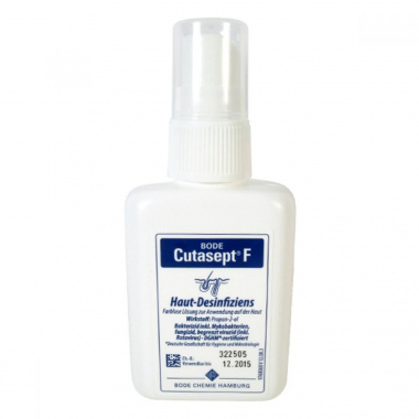 Cutasept - Bezbarvá dezinfekce kůže a ran - 50 ml sprej