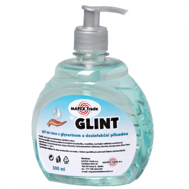 Desinfekční gel na ruce GLINT 500ml