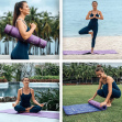 FITMAT - Podložka na cvičení oboustranná se cviky