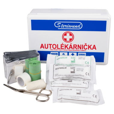 Lékárnička do auta vel. I., plastová