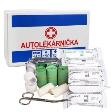 Autolékárnička vel. II. - plastová