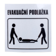 Reflexní samolepka - EVAKUAČNÍ PODLOŽKA